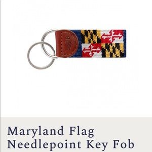 Smathers & Branson Maryland Flag Keychain